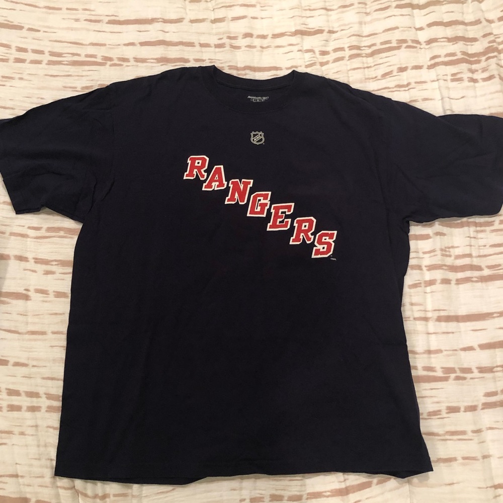 NWOT NY Rangers T-shirt, size XL, 100% cotton, can be unisex